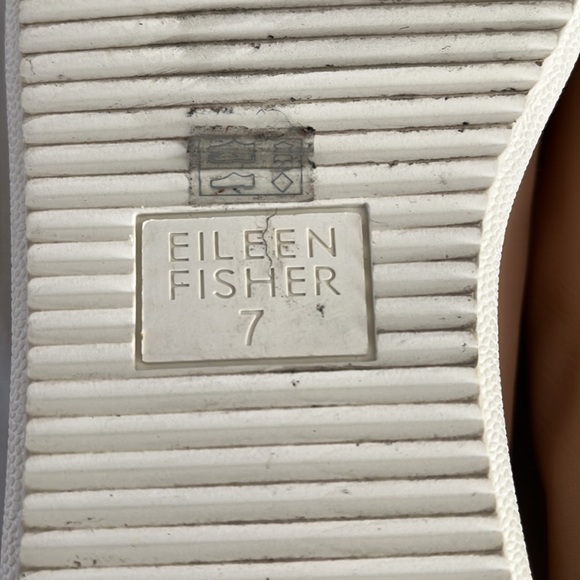 Eileen Fisher Pink Sneakers Leather - Picture 5 of 6